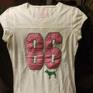 Final Price NWT Vintage Pink Embroidered Tee
